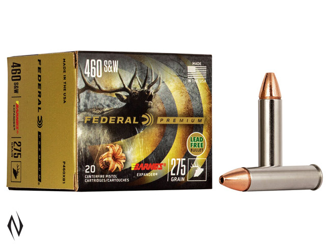 FEDERAL 460 S&W 275GR XPB Image