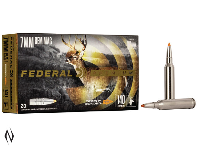 FEDERAL 7MM REM MAG 140GR TBT VITAL-SHOK Image