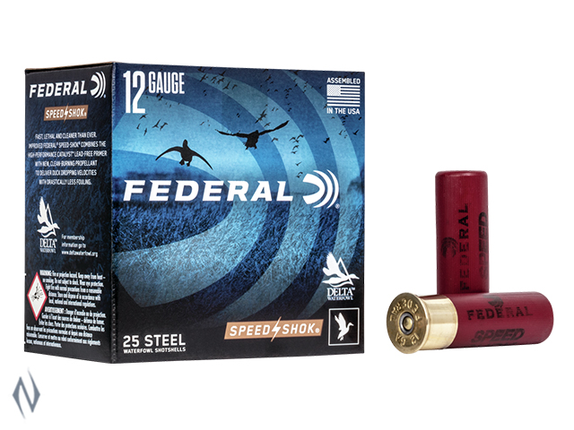 FEDERAL 12G 3" 36GR 3 STEEL SPEEDSHOK HV 1450 FPS Image