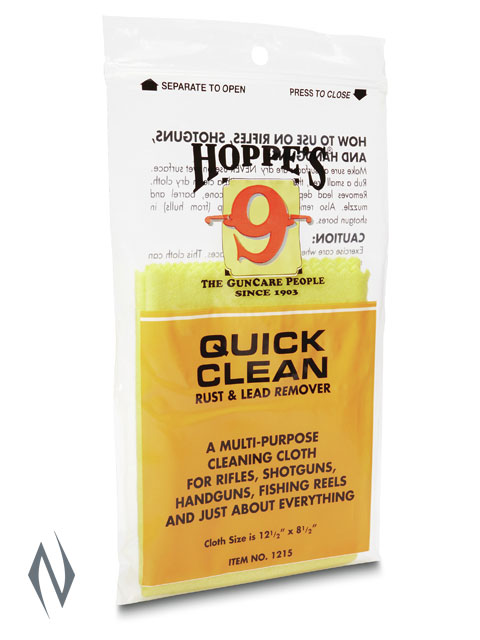 HOPPES QUICK CLEAN RUST & LEAD REMOVER CLOTH Image