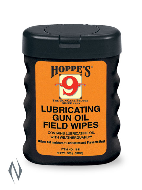 HOPPES NO 9 LUBRICATING GUN OIL WIPES Image