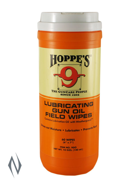 HOPPES NO 9 LUBRICATING GUN OIL WIPES LARGE Image