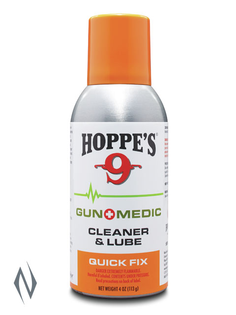 HOPPES NO 9 GUN MEDIC SOLVENT & LUBE 4OZ AEROSOL Image