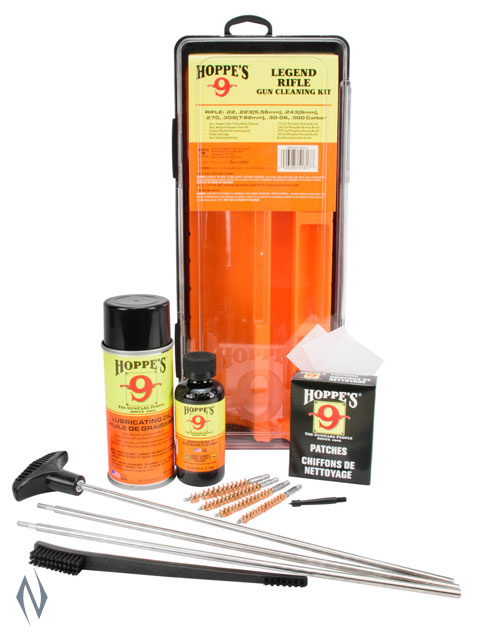 HOPPES LEGEND CLEANING KIT BOXED UNIVERSAL RIFLE WITH BRUSHES Image