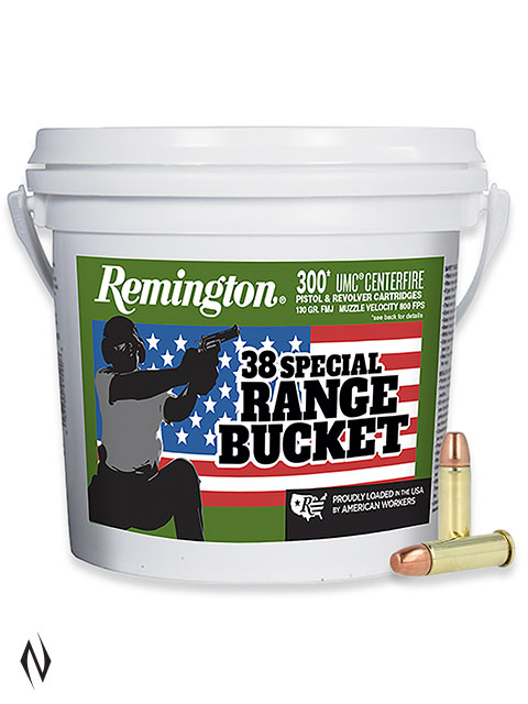 REMINGTON UMC 38 SPL 130GR FMJ 300 PK BUCKET Image