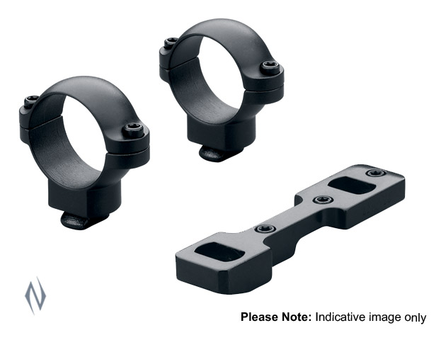 LEUPOLD DUAL DOVETAIL T/C ENCORE OMEGA 1PC BASE & 1" MED RINGS Image