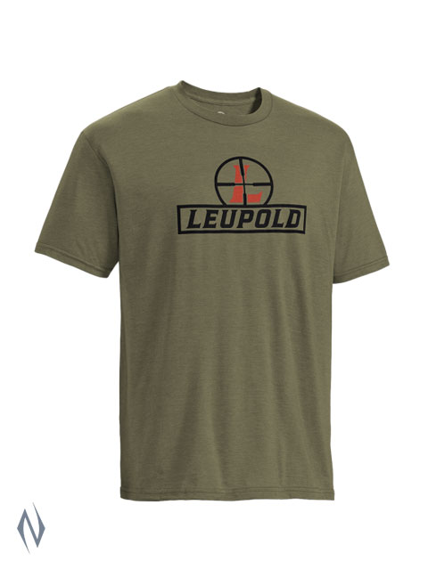 LEUPOLD YOUTH SS RETICLE T-SHIRT OD GREEN MED Image