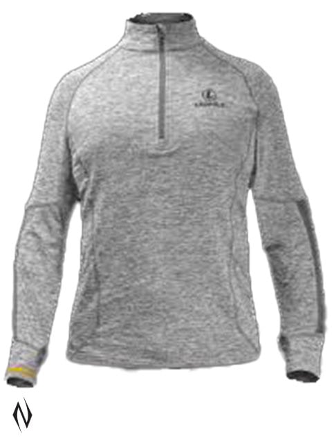 LEUPOLD WOMENS COVERT SHADOW 1/2 ZIP GREY HEATHER SMALL Image