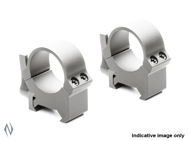 LEUPOLD QRW2 1" RINGS LOW SILVER Image