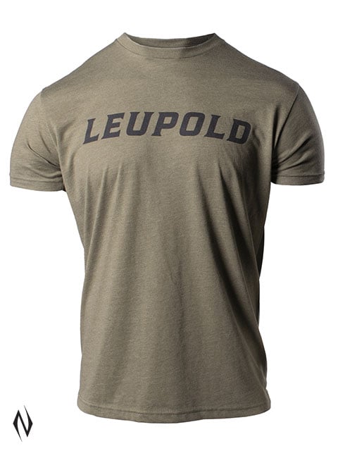 LEUPOLD WORDMARK TEE MILITARY GREEN MED Image