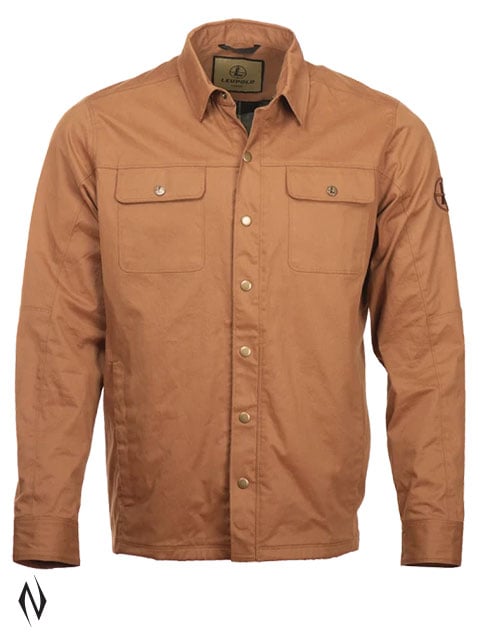 LEUPOLD CANVAS FIELD JACKET BUCKSIN MEDIUM Image