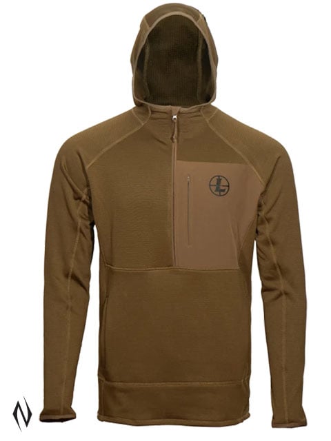 LEUPOLD VELUM GRID FLEECE PULLOVER OTTER XXX-LARGE Image