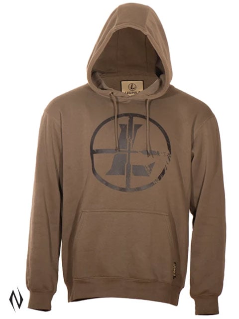 LEUPOLD DISTRESSED RETICLE HOODIE OTTER X-LARGE Image