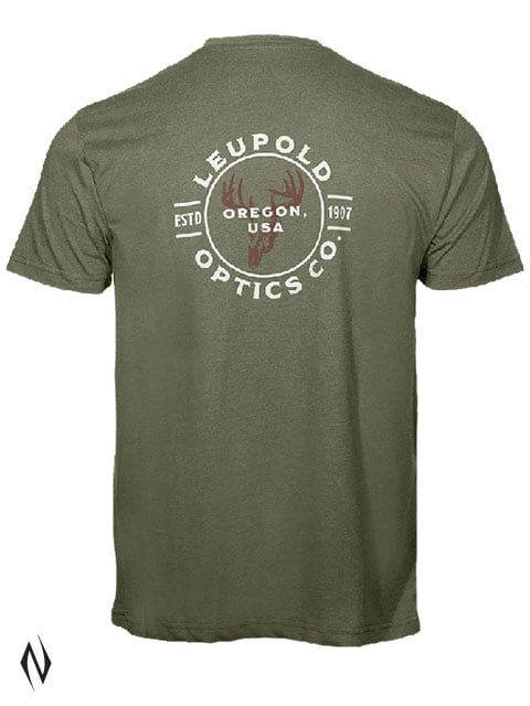 LEUPOLD BUCK COUNTRY TEE LIGHT OLIVE X-LARGE Image