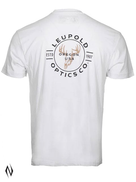 LEUPOLD BUCK COUNTRY TEE WHITE X-LARGE Image