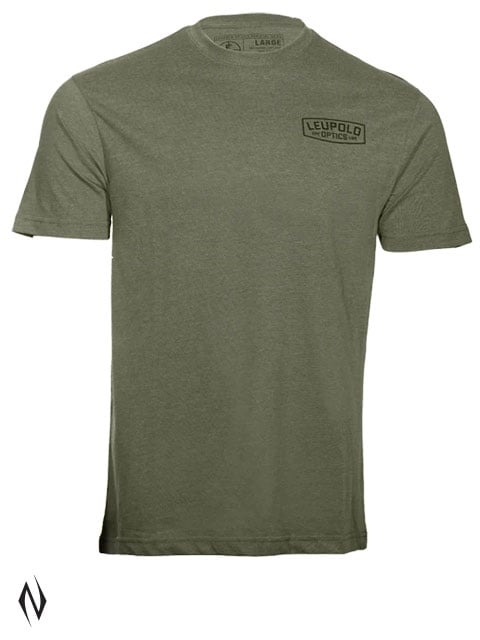 LEUPOLD BADGE TEE LIGHT OLIVE XX-LARGE Image
