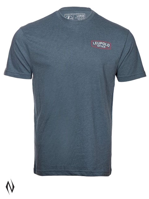 LEUPOLD BADGE TEE INDIGO X-LARGE Image