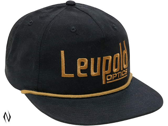 LEUPOLD OPTICS RETRO ROPER CAP BLACK Image