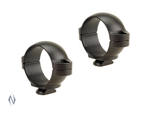 LEUPOLD DUAL DOVETAIL 1" RINGS SUPER LOW MATTE Image