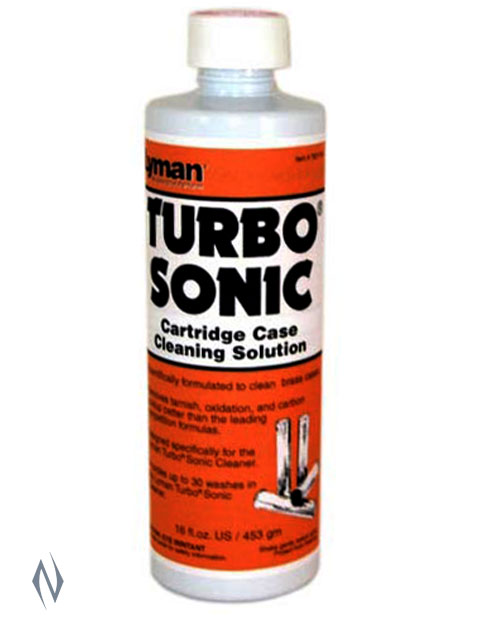 LYMAN TURBO SONIC CASE CLEANING SOLUTION 16 OZ Image
