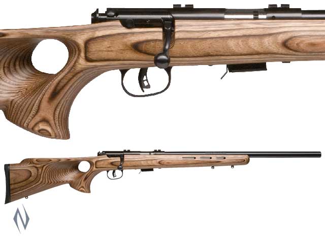 SAVAGE MKII 22LR BTV BLUED THUMBHOLE VARMINT 5 SHOT Image