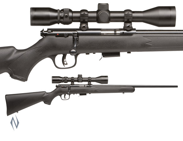 SAVAGE MKII 22LR F BLUED SYNTHETIC PACKAGE Image