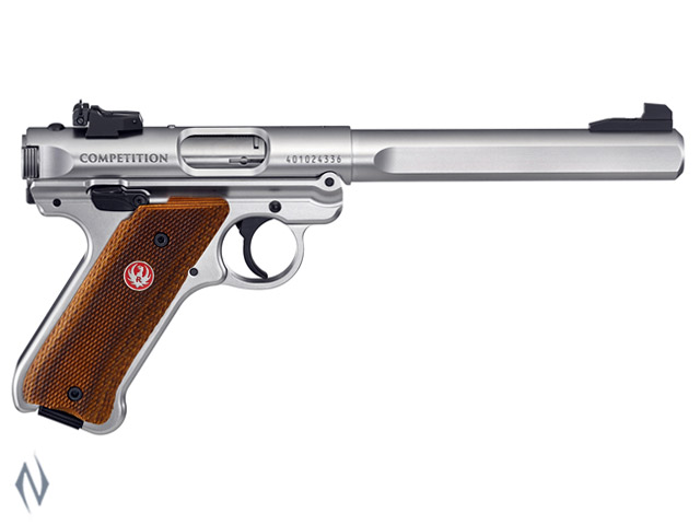 RUGER MKIV 22LR COMPETITION STAINLESS 174MM Image