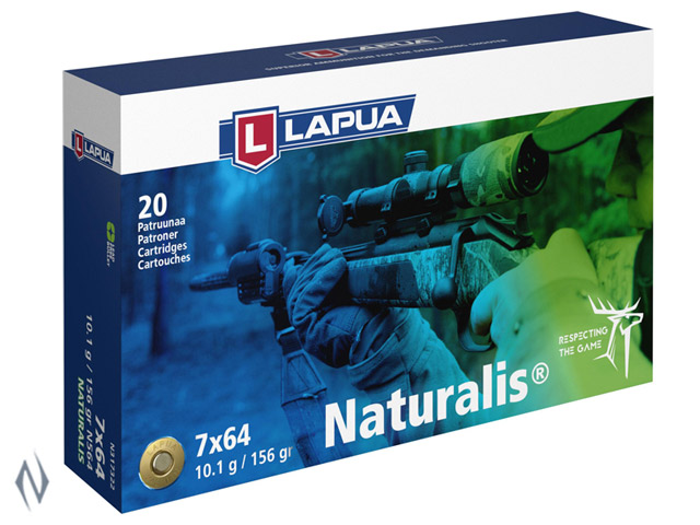 LAPUA AMMO 7X64 155GR NATURALIS Image