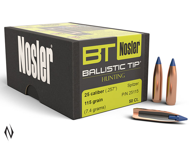 NOSLER 257 115GR BALLISTIC TIP 50PK Image