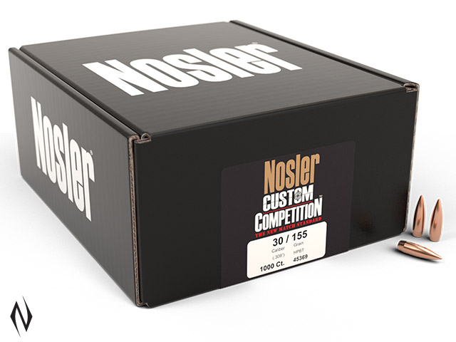 NOSLER 30 155GR HPBT CUSTOM COMP 1000PK Image