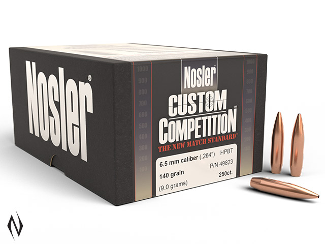 NOSLER 6.5MM 140GR HPBT CUSTOM COMP 250PK Image