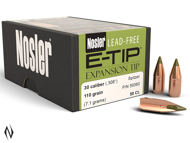 NOSLER 308 110GR SP E-TIP 50PK Image