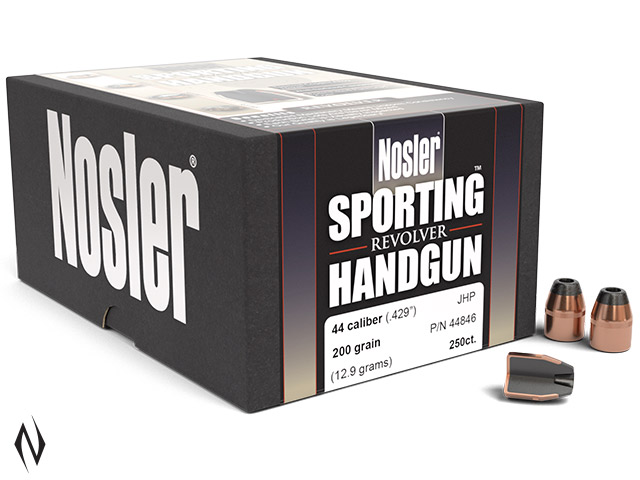 NOSLER 44 200GR JHP HANDGUN 250PK Image