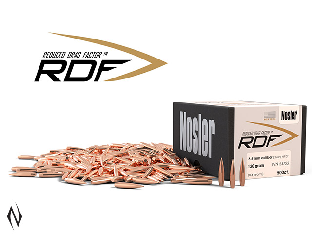 NOSLER RDF 6.5MM 130GR HPBT 500PK Image