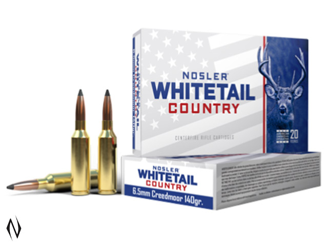 NOSLER WHITETAIL AMMO 6.5 CREEDMOOR 140GR SB SP Image