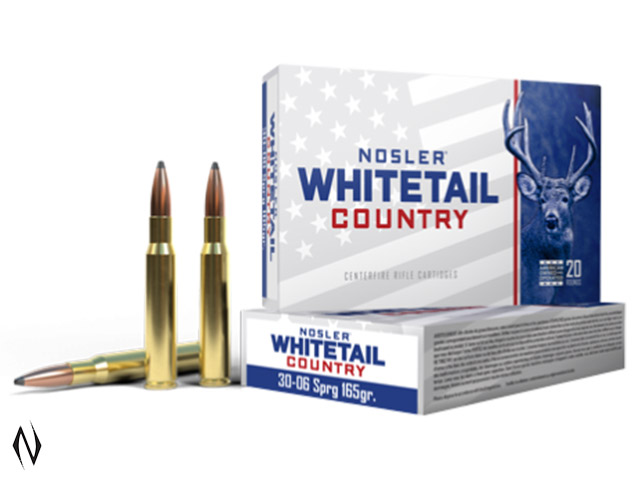 NOSLER WHITETAIL AMMO 30-06 SPRG 165GR SB SP Image