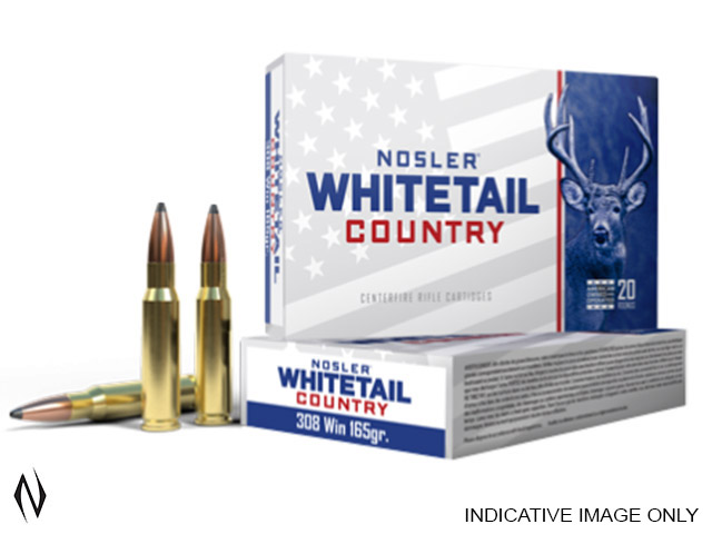 NOSLER WHITETAIL AMMO 308 WIN 150GR SB SP Image