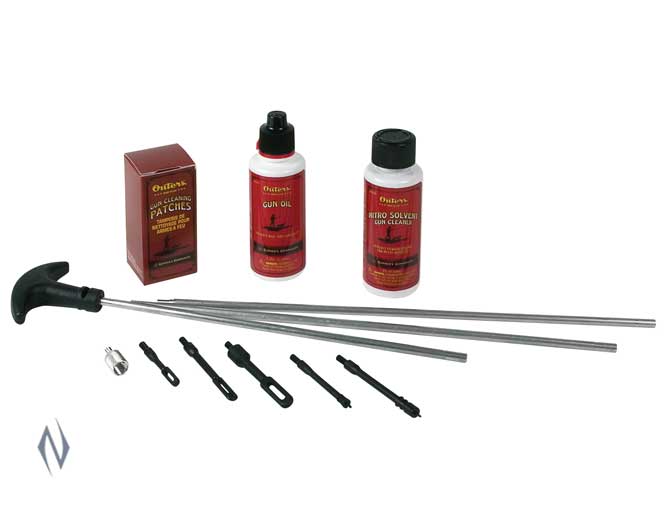 OUTERS UNIVERSAL CLEANING KIT ALUMINIUM ROD CLAM PACK Image