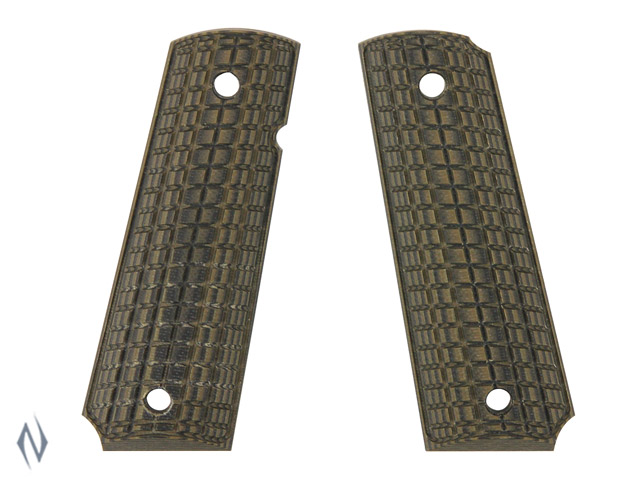 PACHMAYR G10 TACTICAL GRIPS 1911 GREEN / BLACK COARSE Image
