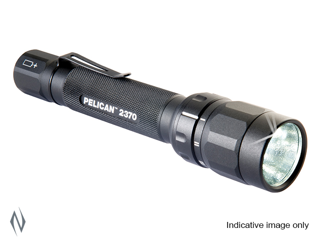 PELICAN TORCH 2370 G2 3 LED COLOURS 358 LUM 2 X AA Image
