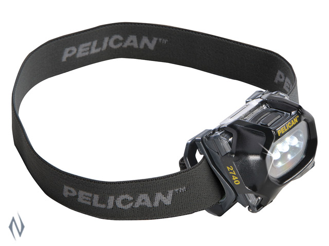 PELICAN HEADLAMP 2740 LED BLACK 66 LUM 3 X AAA Image