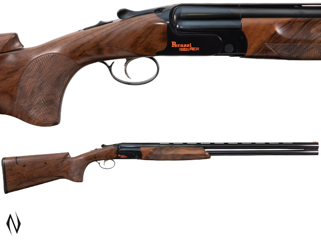 PERAZZI HT SKEET 12G 73CM BLUED RECEIVER ORANGE WRITING ADJ STOCK CHOKES 2 BARRELS Image
