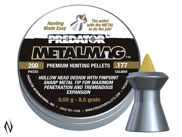 PREDATOR METALMAG PELLETS 177 CAL 200 PK Image