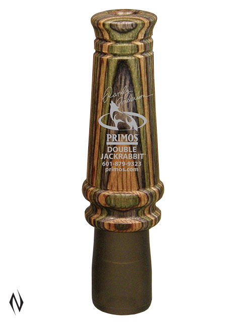 PRIMOS RANDY ANDERSON PREDATOR CALL DOUBLE JACKRABBIT WOODEN Image