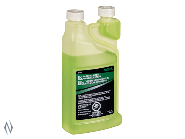 RCBS ULTRASONIC / ROTARY CASE CLEANING SOLUTION 32 OZ Image