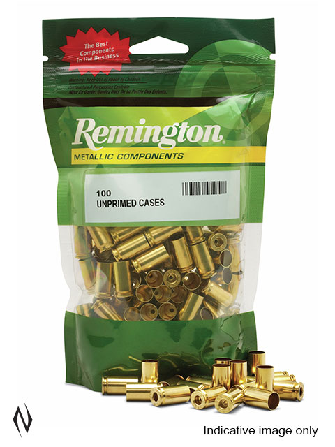 REMINGTON BRASS 9MM LUGER 100PK Image