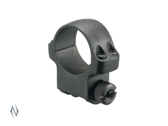 RUGER MEDIUM 1" BLUED HAWKEYE MATTE RING Image