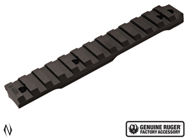 RUGER PRECISION RIMFIRE 0 MOA PICATINNY RAIL WITH SCREWS Image