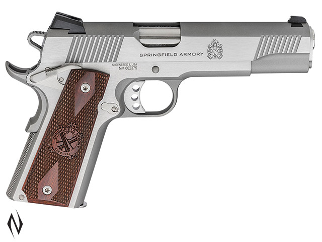 SPRINGFIELD 1911 LOADED 45ACP 127MM STAINLESS Image