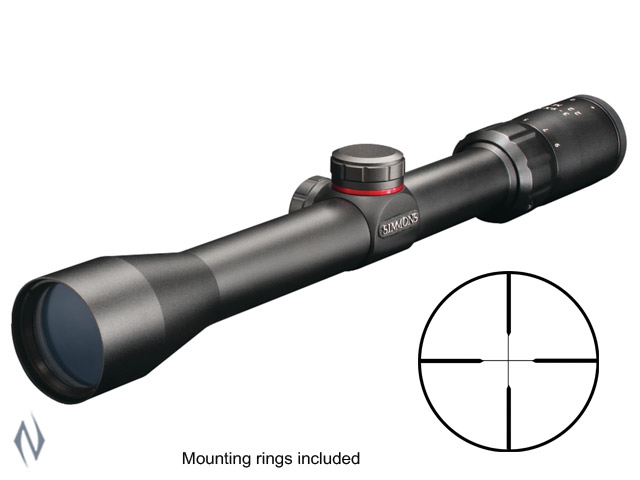 SIMMONS 22 MAG 3-9X32 TRUPLEX WITH RINGS Image